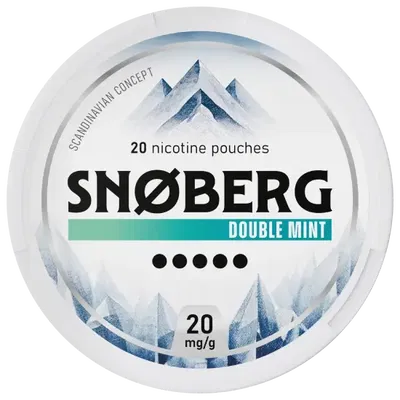 SNOBERG Double Mint 20mg SNOBERG Double Mint 20mg