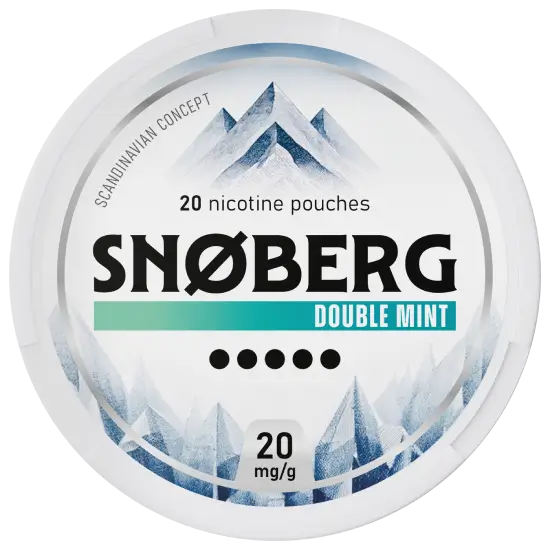 SNOBERG Double Mint 20mg SNOBERG Double Mint 20mg