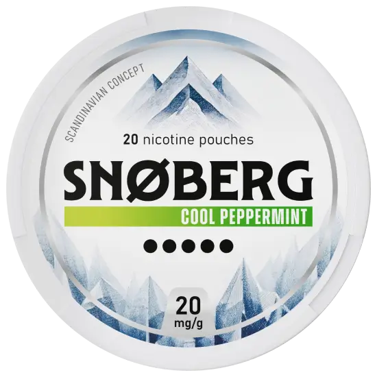 SNOBERG Cool Peppermin 20mg SNOBERG Cool Peppermin 20mg