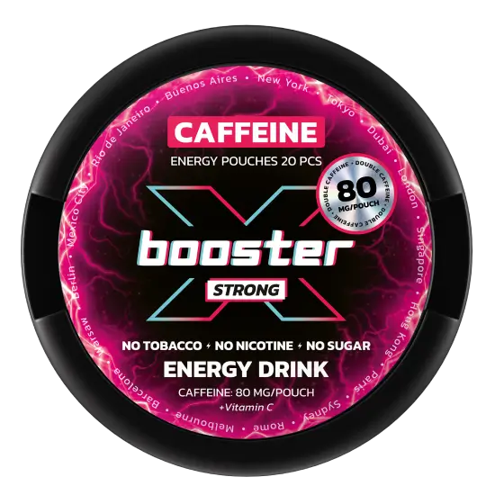 X-Booster Energy Pouches Energy Drink Strong