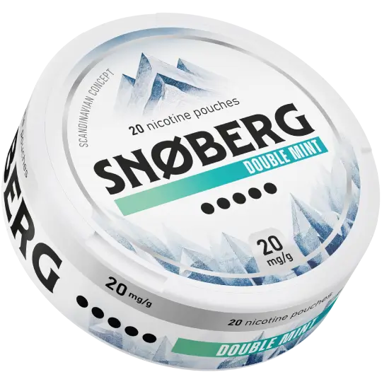 SNOBERG Double Mint 20mg SNOBERG Double Mint 20mg