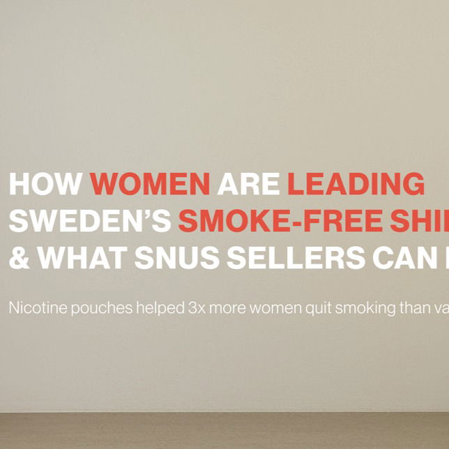 How Nicotine Pouches Are Helping Women in Sweden Quit Smoking – and What Snus Sellers Can Learn