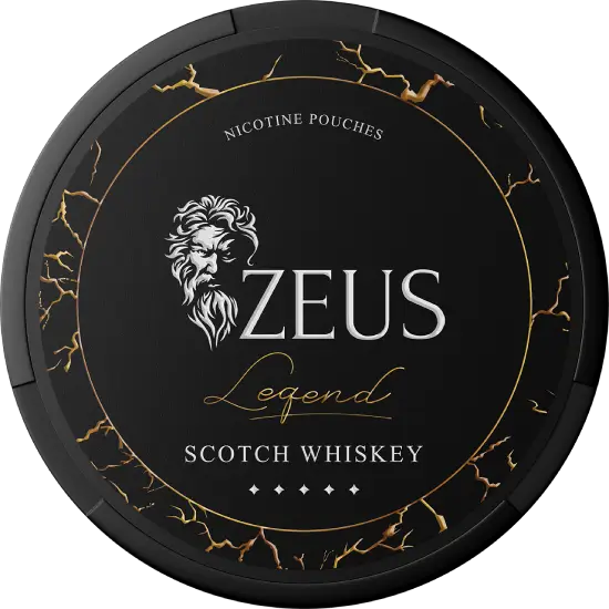 Zeus Legend Scotch Whiskey Mighty Strong