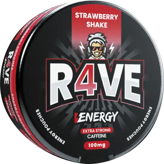RAVE Energy Strawberry Shake 100mg