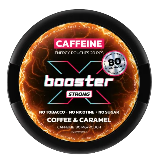 X-Booster Energy Coffee & Caramel strong