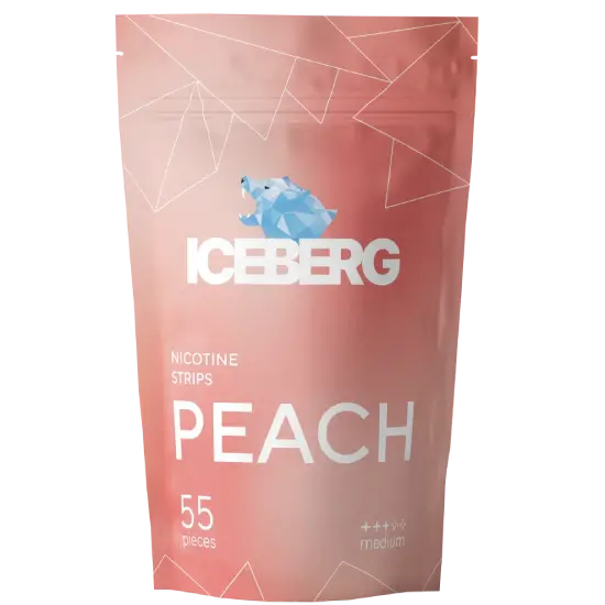ICEBERG Nicotine Strips Peach