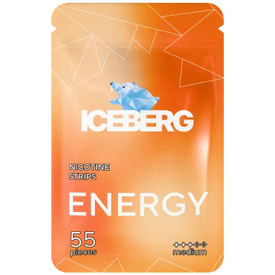 ICEBERG Nicotine Strips Energy