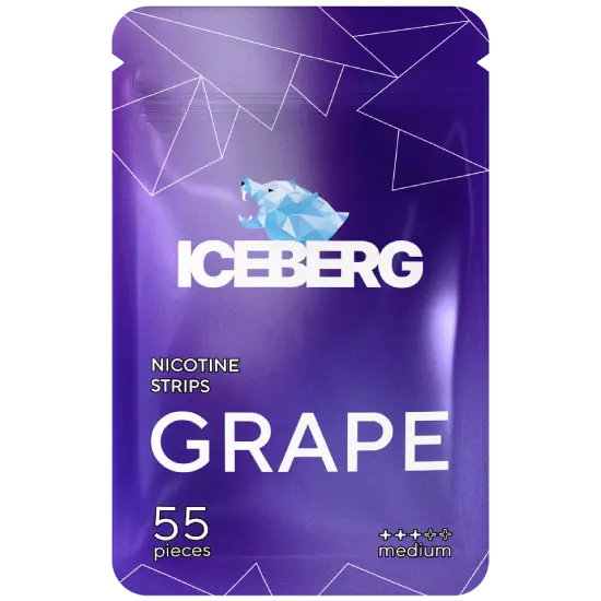 ICEBERG Nicotine Strips Grape