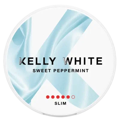 Kelly White Sweet Peppermint Slim Extra Strong