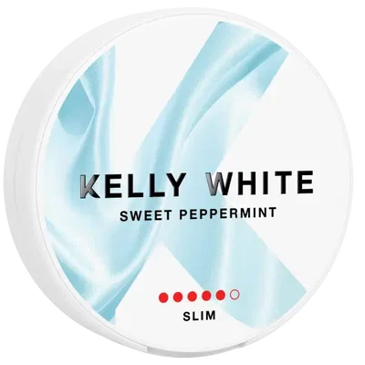 Kelly White Sweet Peppermint Slim Extra Strong