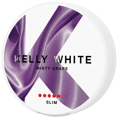Kelly White Minty Grape Slim Extra Strong