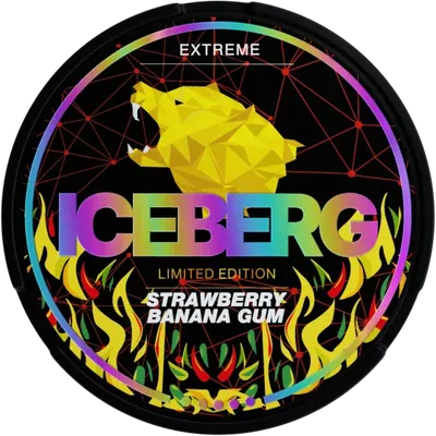 ICEBERG Strawberry Banana Gum Extreme