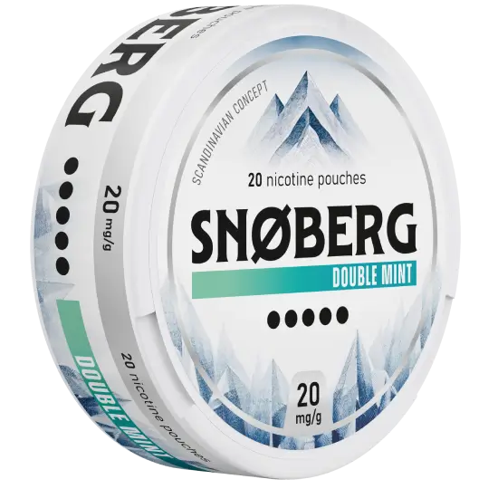 SNOBERG Double Mint 20mg SNOBERG Double Mint 20mg