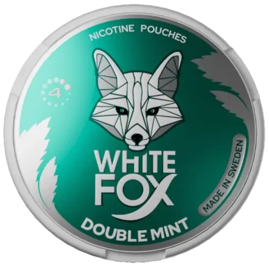 White Fox Double Mint 3mg