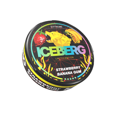 ICEBERG Strawberry Banana Gum Extreme