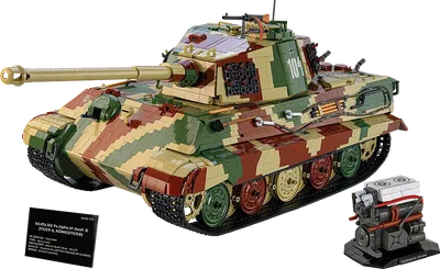 COBI-2808 Tiger II Königstiger Skala 1:12 COBI-2808 Tiger II Königstiger Skala 1:12