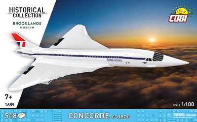 COBI-1689 Concorde G-BBDG - Officially Licensed Product