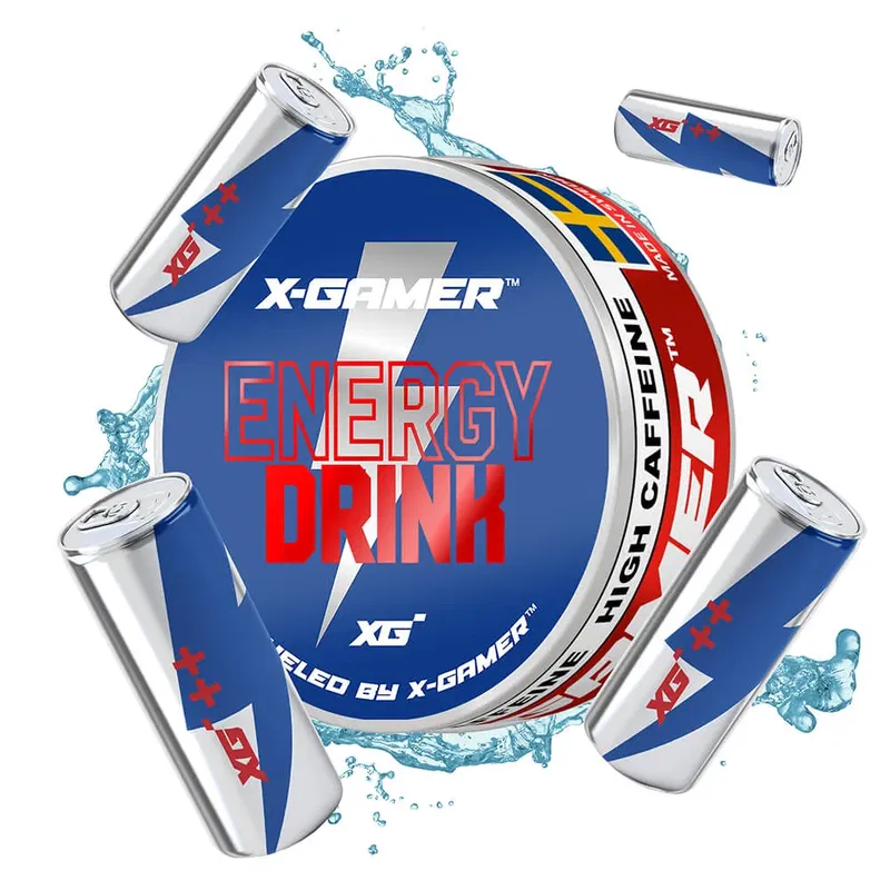 X-GAMER Energi Snus Energidrink