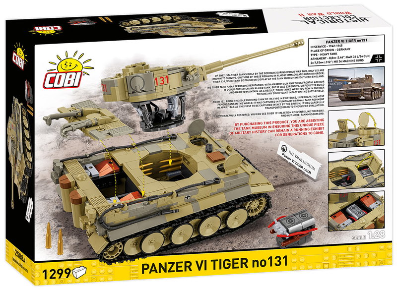 Cobi-2588A Panzer VI TIGER I no 131