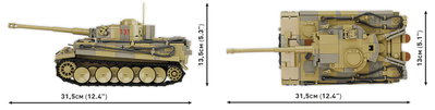 Cobi-2588A Panzer VI TIGER I no 131