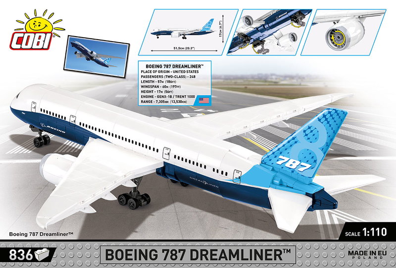 COBI-26603 Boeing 787-8™ “DREAMLINER”™