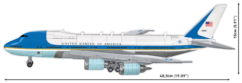 COBI-26610 Air Force One Boeing 747