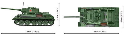 COBI-2683 Red Army  T-34-85 2-in-1 Stridsvagn
