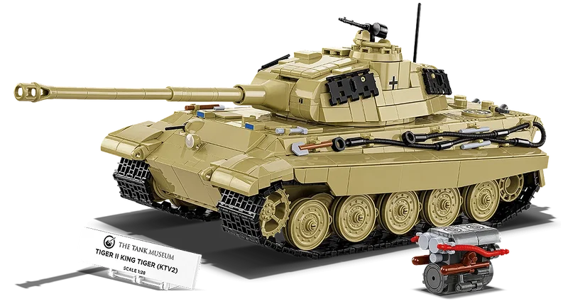 COBI-2686 Tiger II King Tiger (KTV2) WWII - Skala 1:28