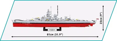 COBI-4835 BATTLESHIP GNEISENAU