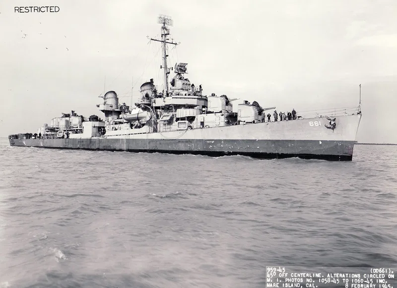 COBI-4866 USS Kidd DD-661 Jagare
