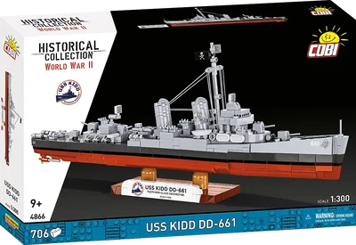 COBI-4866 USS Kidd DD-661 Jagare