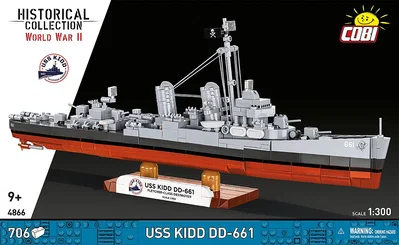 COBI-4866 USS Kidd DD-661 Jagare