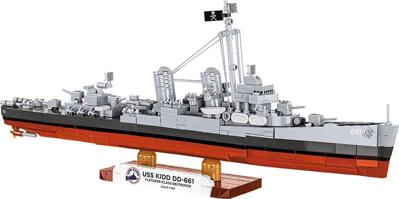 COBI-4866 USS Kidd DD-661 Jagare