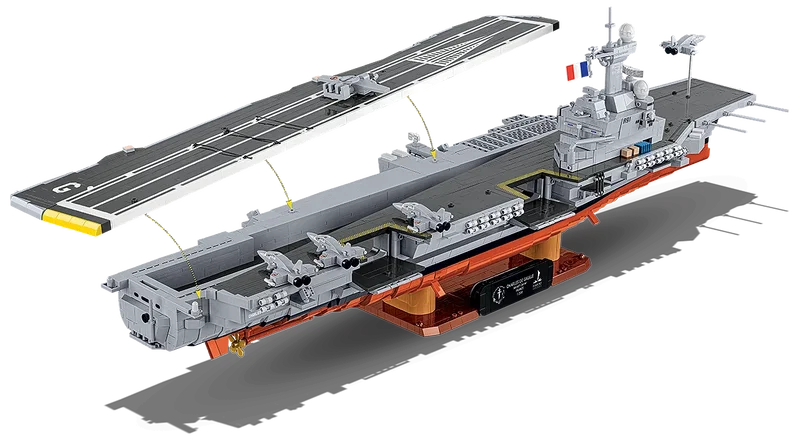 COBI-4868 Charles de Gaulle Aircraft Carrier (R91)
