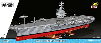COBI-4869 CVN-65 Aircraft Carrier