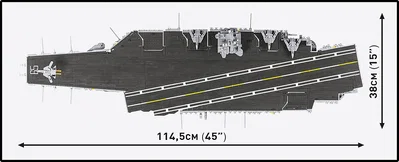 COBI-4869 CVN-65 Aircraft Carrier