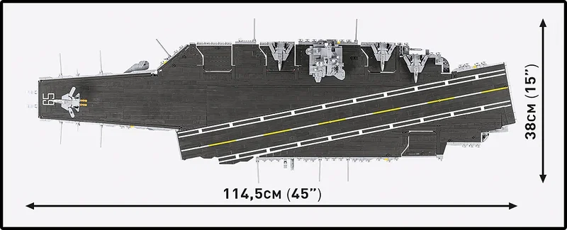 COBI-4869 CVN-65 Aircraft Carrier