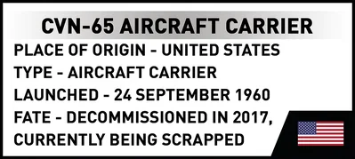 COBI-4869 CVN-65 Aircraft Carrier