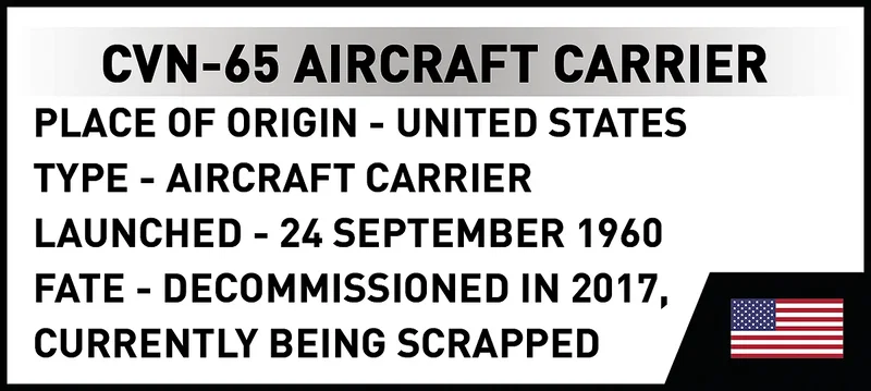 COBI-4869 CVN-65 Aircraft Carrier