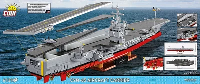 COBI-4869 CVN-65 Aircraft Carrier