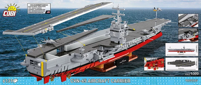 COBI-4869 CVN-65 Aircraft Carrier