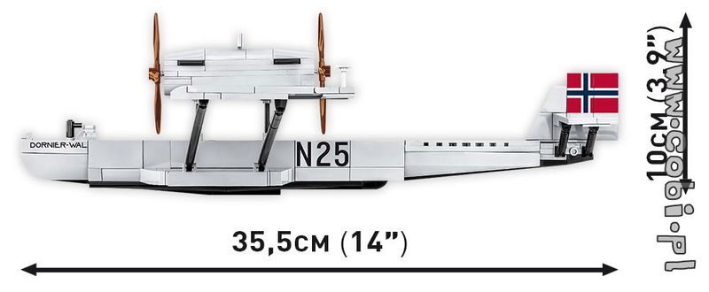 Dornier Do J Wal "Amundsen" N-25 historiskt flygplan
