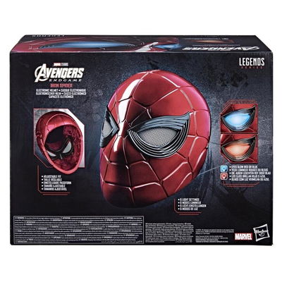 Marvel Legends Series Spiderman Electronic Helmet Avengers Endgame Iron Spider