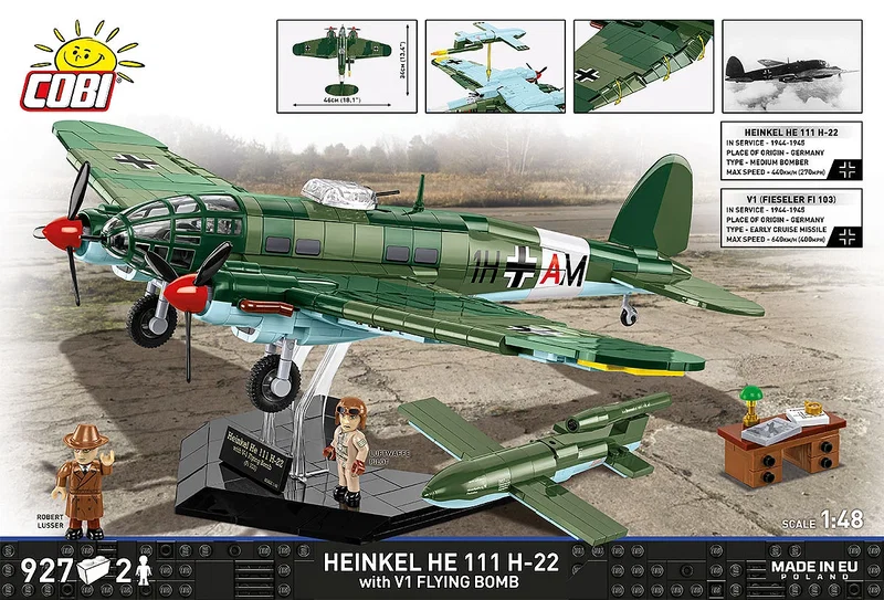 COBI-5771 Heinkel HE 111 H-22 med V1 Flying Bomb - Executive Edition