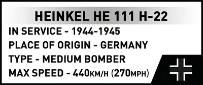 COBI-5771 Heinkel HE 111 H-22 med V1 Flying Bomb - Executive Edition