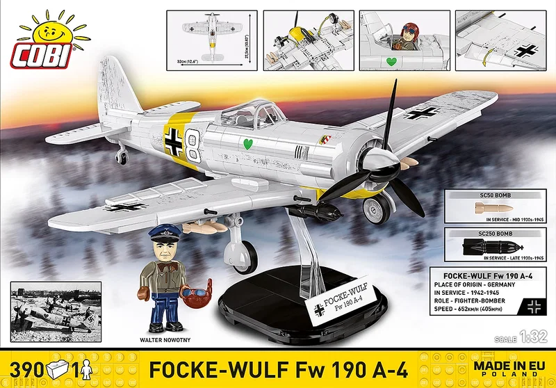 COBI-5775 Focke-Wulf Fw 190 A-4 Model