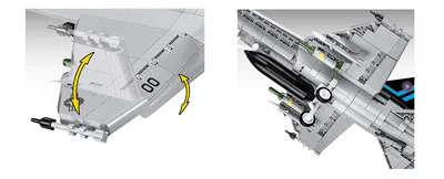 COBI-5805B Top Gun F/A-18E Super Hornet™