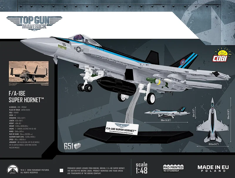 COBI-5805B Top Gun F/A-18E Super Hornet™