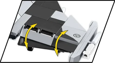 COBI-5820 SAAB JAS 39 GRIPEN E - THREE CROWN MARKING