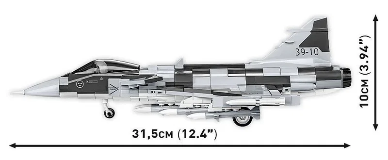 COBI-5820 SAAB JAS 39 GRIPEN E - THREE CROWN MARKING